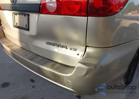 2006 Toyota Sienna Ce z USA, uszkodzony, nr VIN 5TDZA23C06S504186